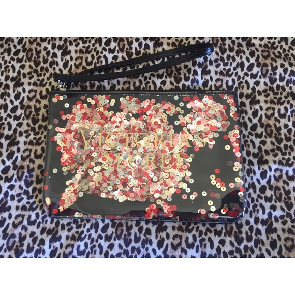 Victoria's Secret Handbags - NWOT Victoria’s Secret sequin wristlet